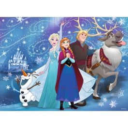 Ravensburger 13610 Frozen Glitzernder Schnee Puzzle 100 Piezas XXL con Purpurina para Niños de 6 Años en Adelante