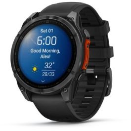 Garmin Fenix 8 47mm Reloj Inteligente GPS AMOLED 32GB Negro Hombre Mujer