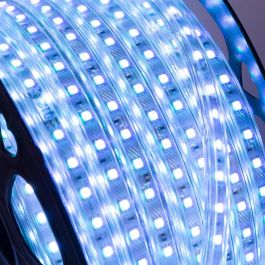 Tira de 60 LEDs/M 10W SMD5050 220VAC IP65 RGB x1M 40.000H [HO-220-60-50-RGB]