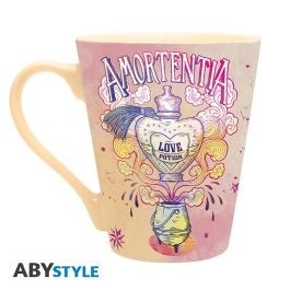 Abystyle Taza Harry Potter Amortentia de Cerámica 250 ml, con Diseño Hogwarts & Poción de Amor. Apta para Microondas y Lavavajillas