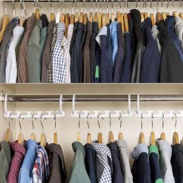 Organizador de Perchas para 40 Prendas Plusrobe InnovaGoods 24 Piezas