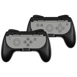 Par de soportes para Joy-Con - KONIX - Nintendo Switch 2 - Forma clásica del mando - Negro