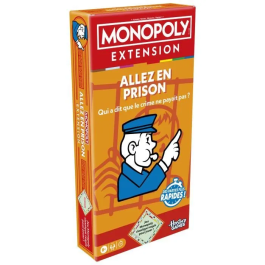 Monopoly HASG0719101 Expansión Go to Jail, Juego de Mesa para 2 a 6 Jugadores, Más Divertido y Rápido