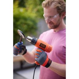 Black+Decker Decapador térmico 1750W kx1650-qs, 2 temperaturas 460-600°C, caudal de aire 570/740 l/min