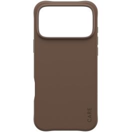 PanzerGlass CARE Funda Fashionable MagSafe para iPhone 17 Pro Max Espresso - Resistente a golpes, 100% material reciclado