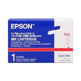 Epson Cartucho inyeccion tinta rojo tm/j7100 Precio: 22.94999982. SKU: B1A4EWK42Q