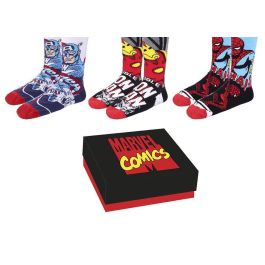 CERDÁ Set 3 Calcetines Marvel para Hombre y Mujer Tallas 36-41 Algodón Precio: 14.49999991. SKU: B132FTS9WS