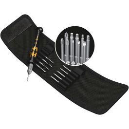 Wera Kraftform Kompakt Micro 11 ESD 1. Juego de Destornilladores de Precisión ESD/11 SB, 11 piezas, Puntas Cruz, Plano, Phillips, Torx