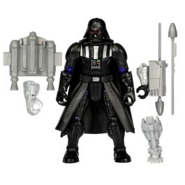 MixMashers Star Wars, figura de Darth Vader personalizable para mezclar y combinar con accesorios