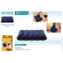 Almohada hinchable flocada 43x28x9 cm