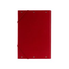 Carpeta Proyectos Liderpapel Folio Lomo 30 mm Carton Forrado Roja