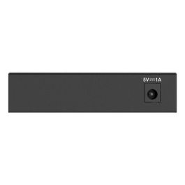 D-Link DGS-105GL Switch de Red 5 Puertos Gigabit Ethernet Plug & Play, Carcasa Metálica, Sin Ventiladores, Eficiencia Energética, QoS 802.1p