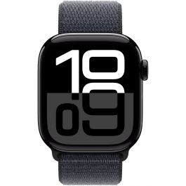 Apple Watch Series 10 GPS, 42 mm, Caja de Aluminio Negro Azabache, Correa Deportiva Ink