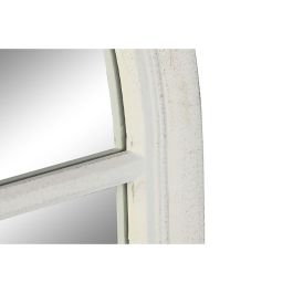 Espejo de pared Home ESPRIT Blanco Ventana 80 x 4 x 140 cm