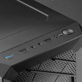 Mars Gaming MC-2000 Caja Semitorre ATX con Ventilador 120mm, Refrigeración Líquida 240mm, Ventana Lateral, Soporte para Gráficas 306mm