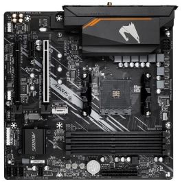 GIGABYTE B550M AORUS ELITE AX Placa base AMD B550 Zócalo AM4 Micro ATX para Ryzen 5000, Wi-Fi 6E, PCIe 4.0, DDR4 4733MHz