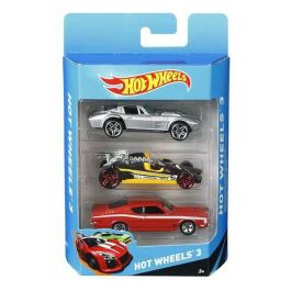 Hot Wheels Box 3 Cars - Paquete 3 Mini Vehículos de Colección Surtidos, Juguete para Niños +3 Años, Temas y Modelos Aleatorios