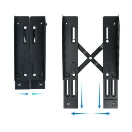 TOOQ SOPORTE METALICO PARA CPU DE SUELO CON RUEDAS BAJO