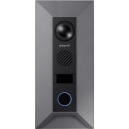 Hanwha Wisenet TID-600R Videoportero IP Full HD 1080p con Visión Nocturna, Micrófono, Altavoz y Protección IP65/IK08