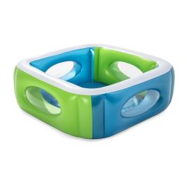 Bestway Piscina Hinchable con Mirillas 168x168x56 cm +6 Años Jardin 51132 Precio: 59.50000034. SKU: B16ZGW5WXL