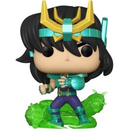 Funko FUN0889698476898 Figura Pop! Saint Seiya Shiryu Dragón 10 cm - Armadura Verde con Detalles Cuidados