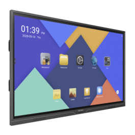 HikVision Pantalla Interactiva 65" 4K / Ir Touch / Android 8.0 / 3Gb / Almac Int 32Gb / 20 Puntos / 500 Cd/M2 / 6000:1 / Hdmi X2 / Vga X1 / Lan X 2 / Vesa 600X400 (DS-D5165TS/P)