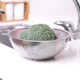 Quttin Escurridor de Cocina de Acero Inoxidable 25.5 cm x 10 cm - Utensilio para Drenar Alimentos (12 Unidades)