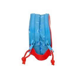 Portatodo Doble SuperThings Rescue force Azul 21 x 8 x 6 cm