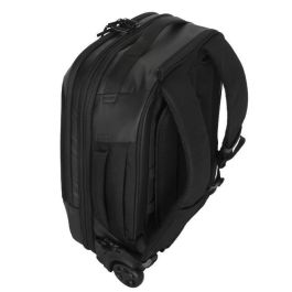 Targus EcoSmart Mobile Tech Traveler Mochila con Ruedas Convertible para Portátil 15.6" con SafePort Sling Expandible 35-40L Negra Equipaje de Mano