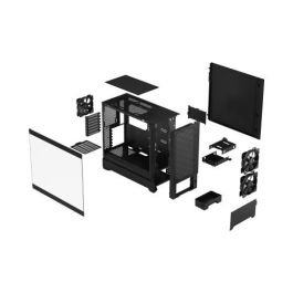 Fractal Design Caja PC Pop Air Black TG FD-C-POA1A-02 Negro ATX 3 Ventiladores USB 3.1 Tipo C