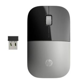 HP Z3700 Ratón Inalámbrico Plateado con Diseño Delgado Exclusivo, Moderno, Funcional y Portátil para PC y Portátiles