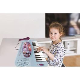 Lexibook Teclado Electrónico Infantil Frozen II con Micrófono, 32 Teclas y 22 Demos Musicales