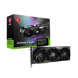 Vga MSI Rtx 4060 Ti Gaming X Slim 16G,Nv,Rtx4060Ti,Gddr6,16Gb,128Bit,Hdmi+3Dp (3 Ventiladores)