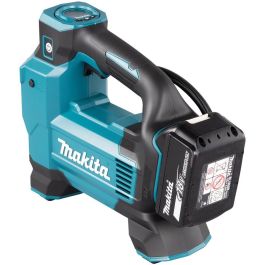 Makita DMP181Z Compresor de aire sin batería, 11,1 bar, 22 l/min, para Bicicleta, Negro, Azul