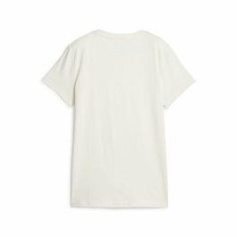 Camiseta de Manga Corta Mujer Puma Blanco