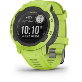 Garmin INSTINCT 2 Solar 45mm - Reloj GPS multideporte, carga solar, pulsioxímetro, lima Precio: 326.98999949. SKU: S7164710