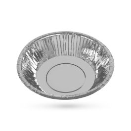 Set de 6 bols de cartón plata 450cc Algon (18 Unidades)