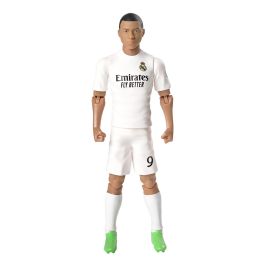 Banbo Toys 83620 Figura de Acción Coleccionable Mbappé 20 cm Real Madrid Articulable PVC Licencia Oficial