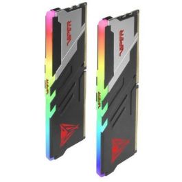 Patriot PVVR564G520C40K Viper Venom RGB, 64GB (2x32GB) DDR5 5200MHz, Latencia CL40, Intel XMP