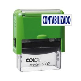 Sello Ent.Aut. Colop Printer C20 (38X14 Mm.) Contabilizado Tinta Azul Precio: 9.5000004. SKU: B18F8DH3FS