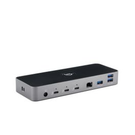 OWC Thunderbolt 4 Dock con 90W Power Delivery, USB, Gigabit Ethernet, Lector SD y Audio para Mac y PC. Soporte 8K/Dual 4K.
