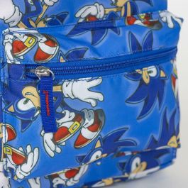 Mochila Infantil Sonic Azul 23 x 33 x 9 cm Mochila Infantil Sonic Azul 23 x 33 x 9 cm