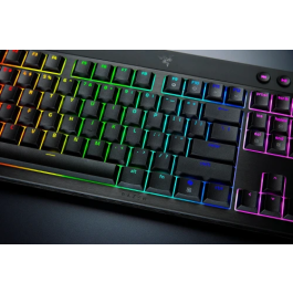 Razer BlackWidow V4 Low-Profile HyperSpeed RZ03-05270100-R3M1 Teclado mecánico completo QWERTY Inalámbrico/Alámbrico USB RF Bluetooth RGB Negro