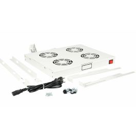 EQUIP Módulo de Ventilación 19" para Armarios Servidor - 4 Ventiladores RAL7035