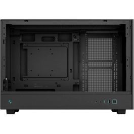 Deepcool Caja Ordenador Gaming Micro Torre CH260, Compatible con Radiadores 360mm, Ventiladores Múltiples, Vidrio Templado, Negro