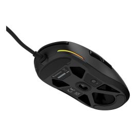 GENESIS Krypton 660 Ratón Gaming Óptico 12000 DPI 49g Ultraligero USB Cable Paracord Mano Derecha Interruptores Huano 90M Clics