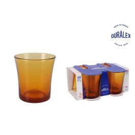 Duralex Set de 4 Vasos de 16 cl Colección Ambar Modelo Lys, Medidas 7 x 7 x 7.5 cm (12 Cajas) Precio: 31.78999967. SKU: S2208958