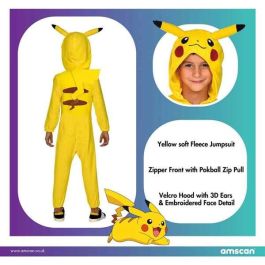 Disfraz infantil pokemon pikachu suit talla. 8-10 años Disfraz infantil pokemon pikachu suit talla. 8-10 años