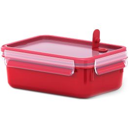 Emsa 517773 Clip & Micro, Fiambrera de Microondas, 1.0 Litro, Rojo/Transparente Precio: 29.49999965. SKU: B1K3W4ZYV6