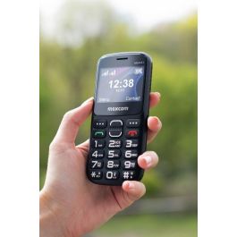 MAXCOM Teléfono Móvil 4G Senior con Base de Carga